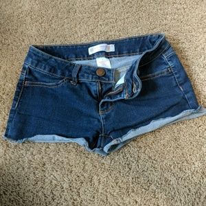 No Boundaries Blue Jean Shorts